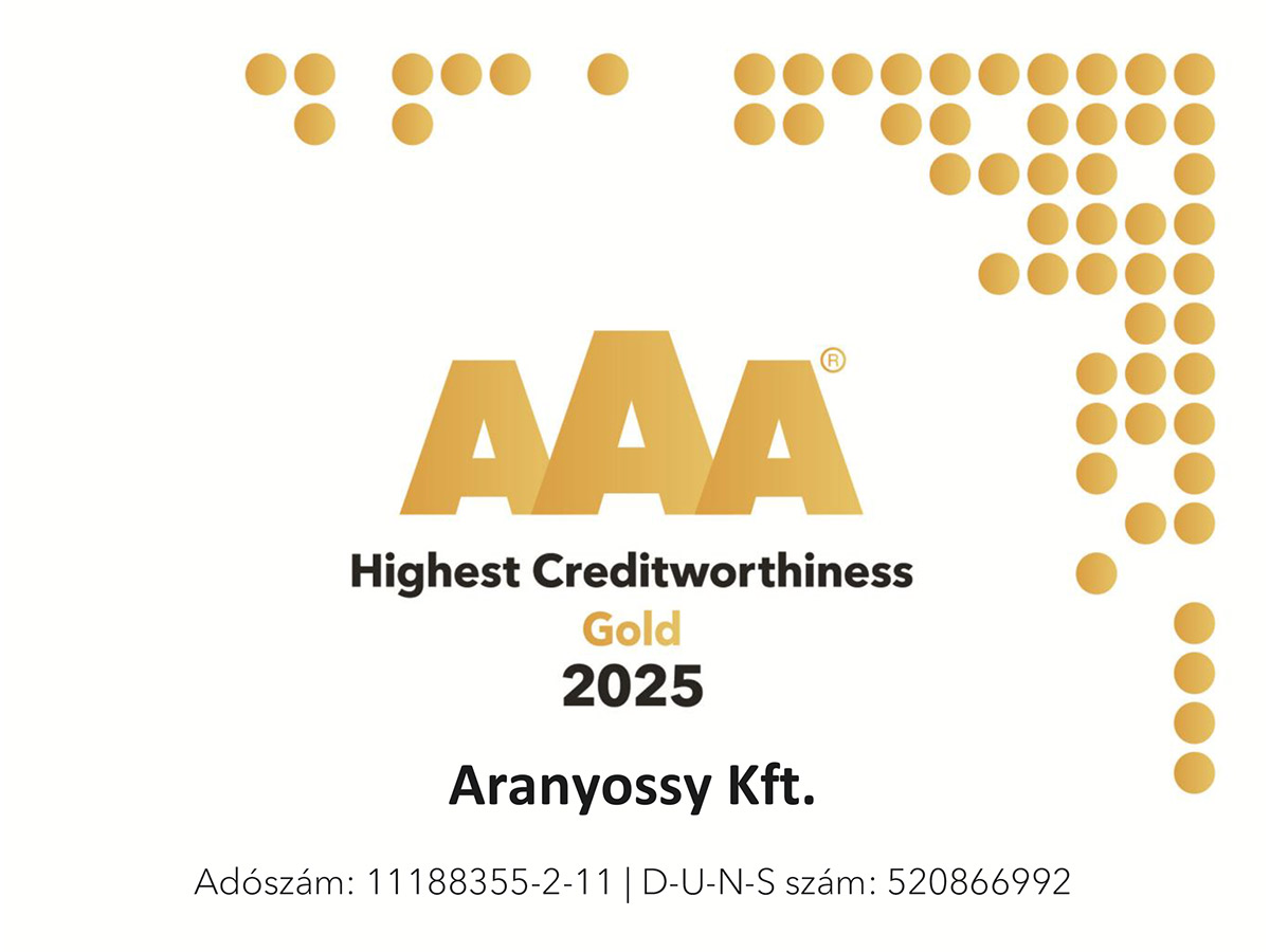 Aranyossy Kft. székhelye