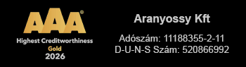 Aranyossy Kft. székhelye