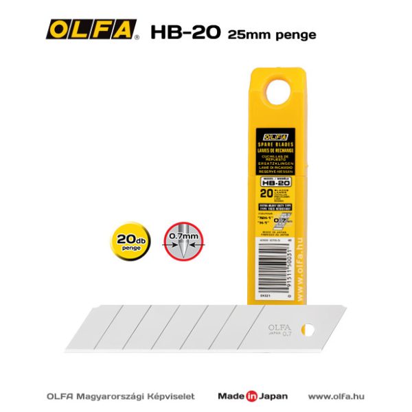 HB-20 — 25 mm penge